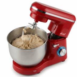 Vivid Green 2000W Keukenrobot - 6.2L - Mixer met Mengkom - Keukenmachine - Keukenmixer - Rood — thumbnail 1
