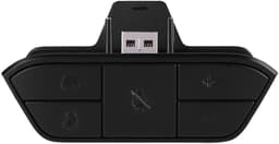 Stofdichte Stereo Headset Adapter - Hoofdtelefoon Converter met Game Control voor Xbox One Zwart . — thumbnail 1