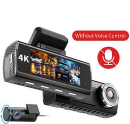 4K Dashcam met GPS, WiFi & 24u Parkeermodus – Voor- en Achtercamera – Sony Sensor – Nachtzicht – Loop Recording – Zwart — thumbnail 5