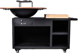 Royal Grill – The President Houtgestookte Plancha BBQ – Black — thumbnail 1