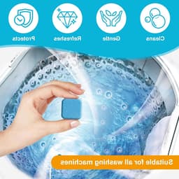 24 Stuks Wasmachine Reinigingstabletten voor Dierenbezitters, Anti-Geuroplossing, Dieptereiniging en Ontkalking — thumbnail 2