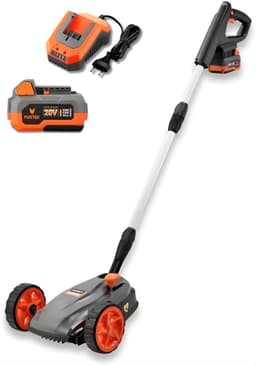 Florixa® Grasmaaier Accu - Grasmaaier Elektrisch - Grasmaaier Benzine - Grasmaaier Benzine Zelftrekkend - Grijs/Oranje/Zwart - 55cm x 40cm x 20cm; 6 kg — thumbnail 1