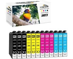 Printer Cartridges - Inkt Patronen - Thuis Printen - Multipack Voordeel - 12 Stuks - Multicolor