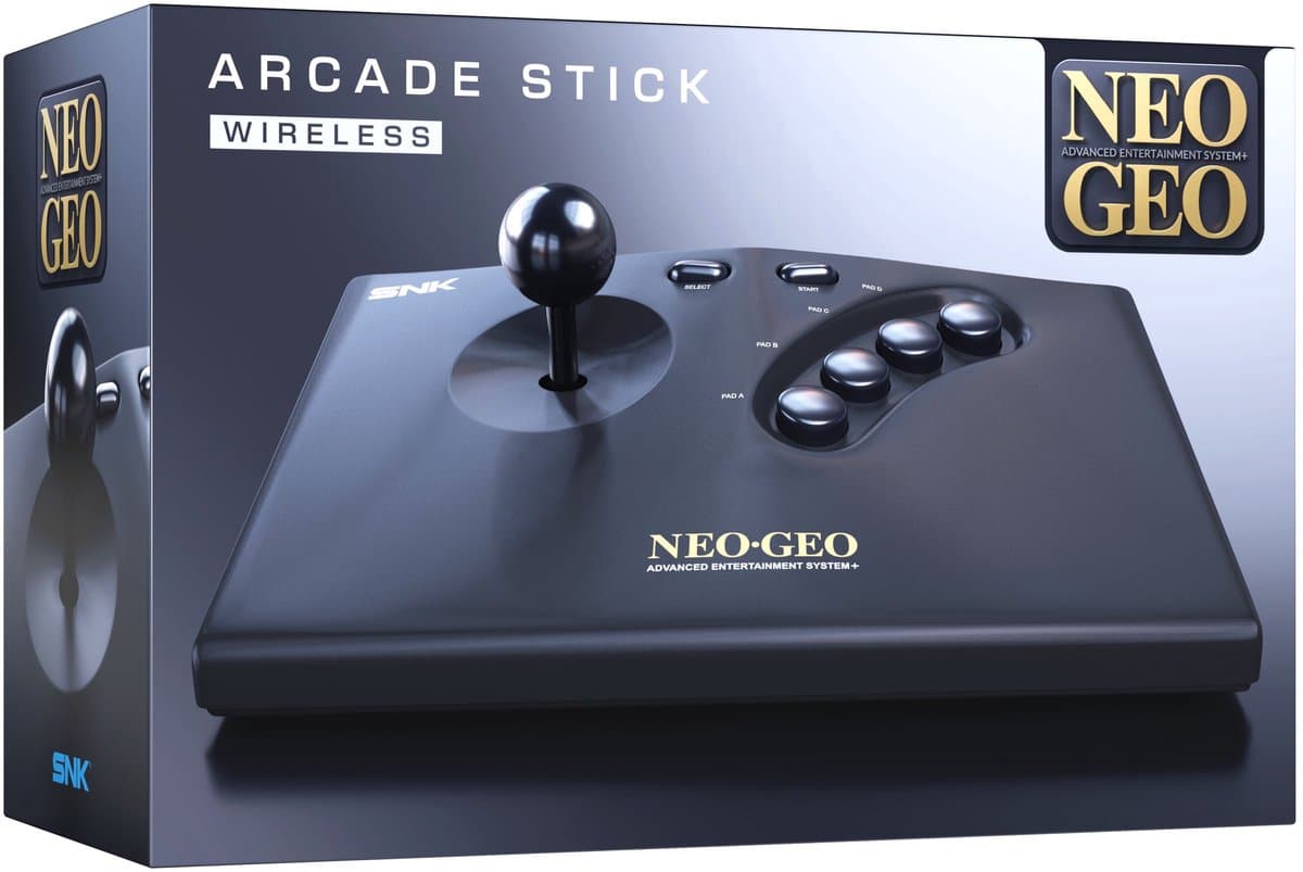NEOGEO AES+ Draadloze Arcade Stick - Zwart — afbeelding 1