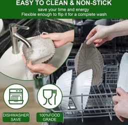 Siliconen Airfryer pot 2 stuks 165 cm herbruikbaar hittebestendig non-stick accessoire - voor luchtfriteuse . — thumbnail 7