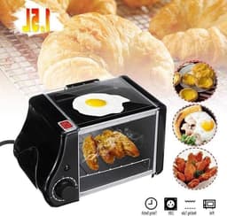 Mini Oven - Keukenmachine - Lekker Koken - Compact en Multifunctioneel - 15 Liter - Zwart — thumbnail 1