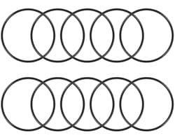 10 Stuks Nitrile Rubber O-Ringen, 110mm Buitendiameter, 100mm Binnendiameter, 5mm Breedte, Voor Lekkagepreventie en Afvoerreparatie