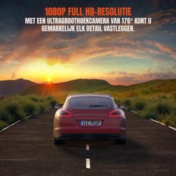 REN®Dashcam voor Auto Voor en Achter - Dashcam - Zwart - 14cm x 11cm x 9cm; 300 g — thumbnail 5