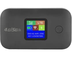 LeeuwenChoice® 4G Draagbare Wi-Fi-Router - Draadloos - 150 Mbps Hoge Snelheid - Type-C-connector - 3000 mAh batterij
