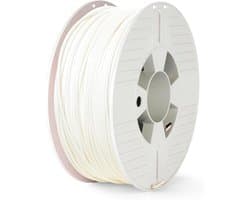 3D Printmateriaal - Filament Spoel - Objecten Printen - Hoge Slagvastheid - 2.85 mm - Wit