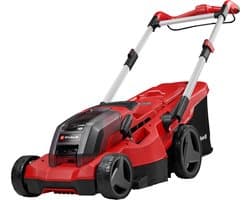Einhell Professional Accu Grasmaaier GP-CM 36/450 BL Kit - Power X-Change - 36 V/Li-ion - Maaibreedte: 38 cm - Aanbevolen gazonoppervlakte: tot 450 m² - Maaihoogte: 25-75 mm - Incl. 2x 4.0 Ah Accu en 1x DUO-lader