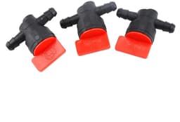 JHUBERS- Brandstofgastank Afsluiter - Set met 3 Brandstoffilters - 3 Afsluitkleppen - 6 Klemmen - Duurzaam Kunststof - Eenvoudig te Installeren - Brandstofklep — thumbnail 2
