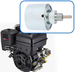 BRENZOOS - Grasmaaier Carburateur Afsluitmagneetventiel - Compatibel met Briggs & Stratton — thumbnail 3