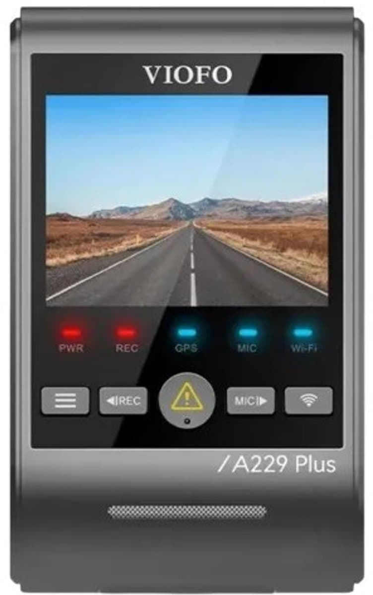 VIOFO A229 PLUS - Dashcam - 2K HDR 60fps - Sony STARVIS 2 IMX675 - GPS en WiFi — afbeelding 1