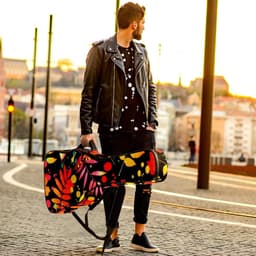 Gitaar Tas - Gitaar Rugzak - Muziek Opslag - Waterdicht Oxford Doek - 109 x 43 x 12 CM - Kleur2 — thumbnail 3