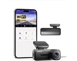 Azdome M200 smart dashcam voor auto 1080P Full HD- WiFi- APP- G-Sensor- kleur zwart