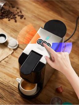 HiBREW H3D 4-in-1 Capsule Koffiemachine – 20 Bar – Geschikt voor Nespresso, Dolce Gusto, E.S.E. Pods & Gemalen Koffie – Koud & Warm – 7 Waterniveaus – 800ml — thumbnail 2