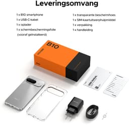 DOOGEE B10 4G - Robuuste smartphone - Robuuste telefoon - 48GB RAM + 256GB ROM (2TB/TF) - 6,63 inch FHD 120Hz - 7600mAh/33W - IP68/IP69K waterdicht - Helio G100 - Android 16 - NFC - Vingerafdruk - Gezichtsherkenning — thumbnail 4