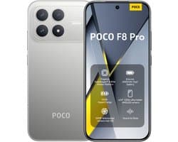 Smartphone-POCO F8 Pro-12GB+512GB-Titanium Zilver
