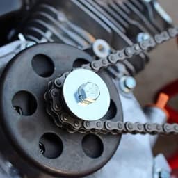 1 inch centrifugaalkoppeling met 13 tanden 2300 tpm 13 pk zware koppeling voor 40 41 420 kettingkarren, minifietskoppeling, gemaakt van metalen materialen met hoge hardheid met — thumbnail 3