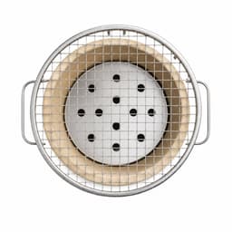 Grillies V1 Tafel BBQ – Compacte Mini Houtskool BBQ voor Tafel & Balkon – Draagbare Keramische Barbecue — thumbnail 2