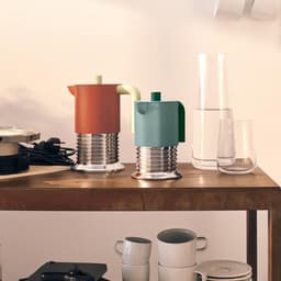 Alessi Vite Percolator - 6 kops - Bruin - Inductie — thumbnail 3