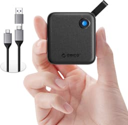 Externe SSD - Draagbare Opslag - Bestanden Opslaan - Snelle Dataoverdracht - 512 GB - Zwart — thumbnail 1