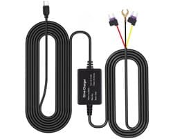 Allecto - Dash Cam Hardwire Kit - 12V naar 5V USB C Buck Module - Voor veilige stroomvoorziening - Makkelijk te installeren - Geschikt voor auto en...