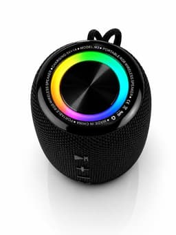 Bluetooth Speaker Draadloos Waterproof – Portable Wireless Speaker met RGB Verlichting, Extra Bass & Bluetooth 5.3 – SWISS — thumbnail 5