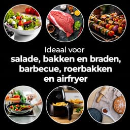 2-in-1 Olijfolie Sprayer 470ml – Vernieuwde Versie – Olie Sprayfles Glas – Olieverstuiver / Oliefles – Airfryer Accessoires – Voor BBQ, Keuken & Bakken — thumbnail 3