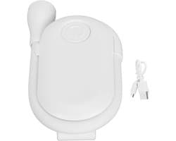 Reisboeklamp - Draagbare leeslamp - Lezen in bed - 360 graden flexibel - 8 x 5 x 1.7 cm - Wit
