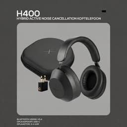 VolkanoX H400 - Koptelefoon draadloos - Hoofdtelefoon - Bluetooth Koptelefoon - Over Ear Koptelefoon - Hybrid Active Noise Cancelling - Koptelefoon Noise Cancelling - Zwart — thumbnail 4