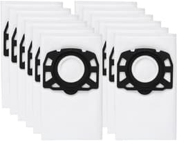 12 stuks KFI 487 filterzakken - vervanging voor Karcher WD4 WD5 WD5 Premium/ MV4 MV5 MV6 nat- en droogstofzuiger - 2.863-006.0 — thumbnail 1