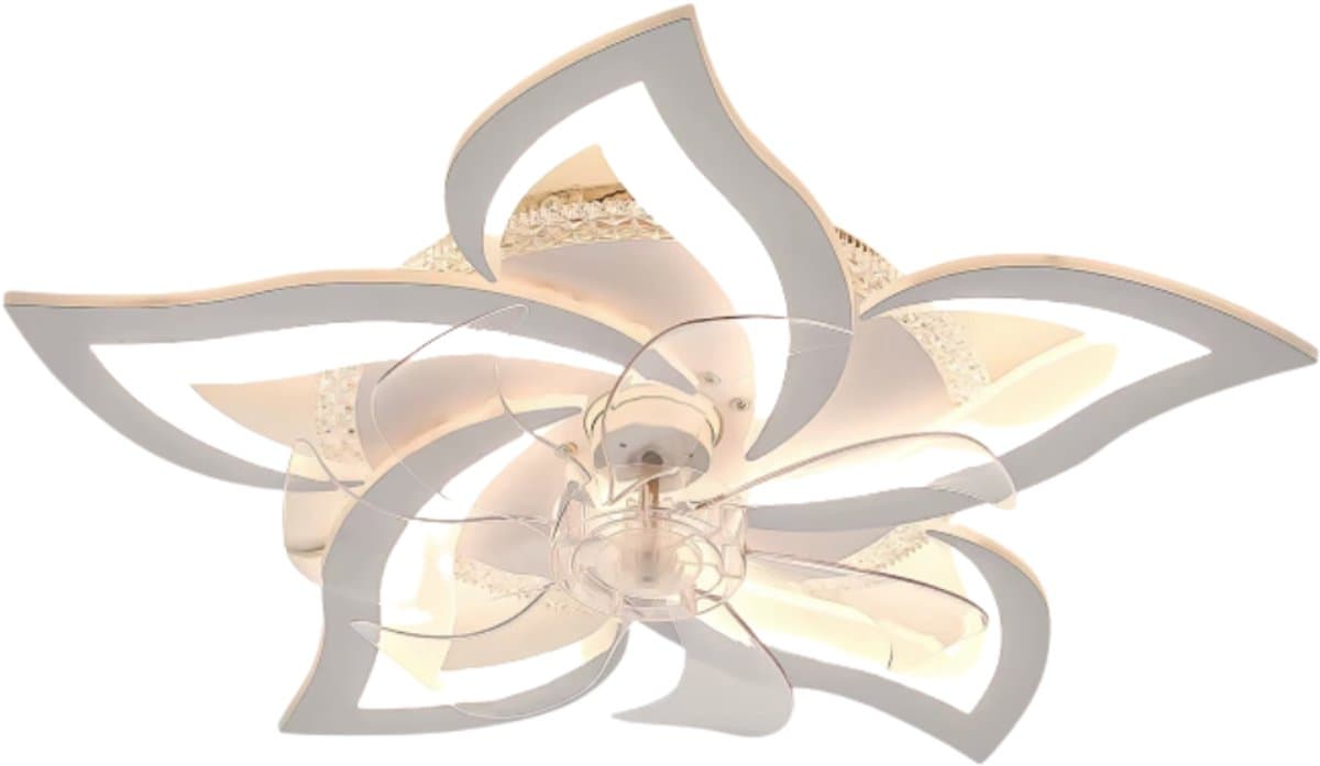 TamTrade Plafondventilator - Plafond ventilator met verlichting - LED - Dimbare verlichting - RGB - Instelbare kleurtemperatuur — afbeelding 1