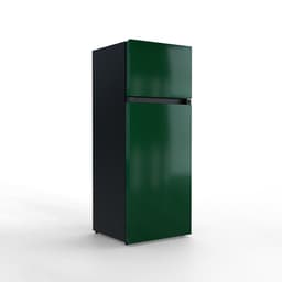NUNKI MEDIUM-FDAR / Dubbel-Deurs Koelkast, E Klasse, 206l, Dark Green, Gloss (FRONT only) — thumbnail 4