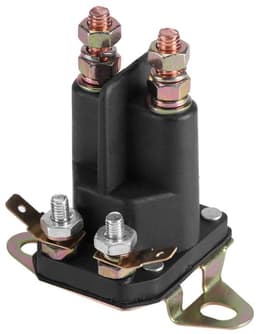 Dailygoods- Starter Solenoïde Universeel 12V - 3-polig - Hoogwaardig Metaal - Slijtvast - Corrosiebestendig - Voor MTD 109946/146154/1753539/AM138497 - Magneetschakelaar — thumbnail 1