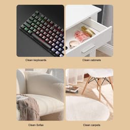 Dailygoods- Steelstofzuiger Draadloos 270° Draaibare Borstel - Handheld/Duwmodus - Multifunctioneel - Meerdere Opzetstukken - Verbeterde Reinigingsefficiëntie - Stofzuiger — thumbnail 4