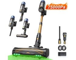 Proscenic PC15 - Steelstofzuiger Draadloos - 650W – 75KPA – Werkduur 70 Min