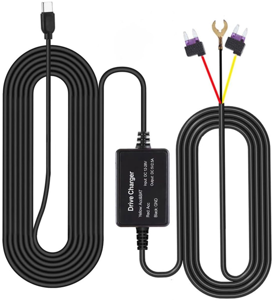 Allecto - Dash Cam Hardwire Kit 12V/30V naar 5V USB C Buck Module — afbeelding 1