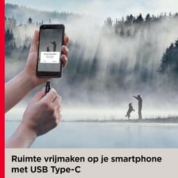 USB Flash Drive - Dual Drive Go - Bestanden Overzetten - Dubbele Connectoren - 512GB - Zwart — thumbnail 3