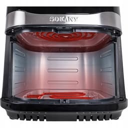 SOKANY SK-10095 Digitale Airfryer XXL - 10 Liter - 2200W - Dubbel Verwarmingselement (Boven & Onder) - LED Touchscreen - 80-200°C - Gezond Frituren zonder Olie — thumbnail 3