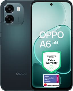 OPPO A6 5G 6+256GB Sapphire Black - Extra Garantie — thumbnail 1