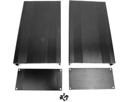 Robuuste aluminium behuizing voor elektronische projecten - DIY elektronica en printplaten (250mm)