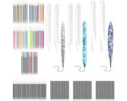 Siliconen Gietmal voor Balpen - 6 Delige Set met 150 Vullingen voor DIY Hobbymaterialen en Epoxy Crafting