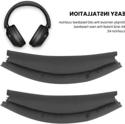 Vervangende Hoofdband Kussen voor WH XB910N Koptelefoon, Comfortabel en Duurzaam Hoofdkussen van Kunstleer, Ideaal voor Langdurig Gebruik — thumbnail 2