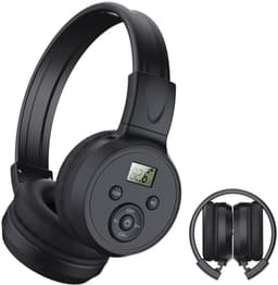longziming -Fm Radio Hoofdtelefoon - Draagbare Ontvanger - Stereo Headset - Digitale Fm Afstemming - Geluidsisolerend Design - Kunststof Met Zachte Kussens - Lichtgewicht Opvouwbaar - Ideaal Voor Onderweg - 1 Stuk — thumbnail 1