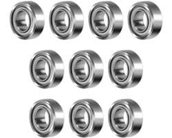 Miniatuur kogellagers 10 stuks - Dubbel afgeschermde stalen kogellagers 685ZZ 5x11x5mm voor precisietoepassingen, modelbouw en hobbyprojecten