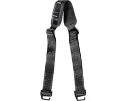 Draagband - Schouderband Speaker - Muziek Draagbaar Maken - Verstelbaar en Gevoerd - One Size - Zwart