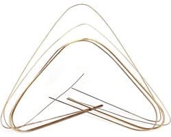 Welding Staven voor Metaal, 4 Stuks, 0.5mm/0.7mm/1mm/1.5mm, Geschikt voor Zilver, Goud, Koper en IJzer, Ideaal voor Lage Temperatuur Solderen en Reparaties