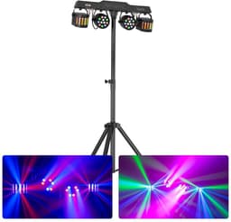 Feestverlichting op statief - BeamZ CLS Kore Partybar - Discolampen - DMX en muziekmodus — thumbnail 1